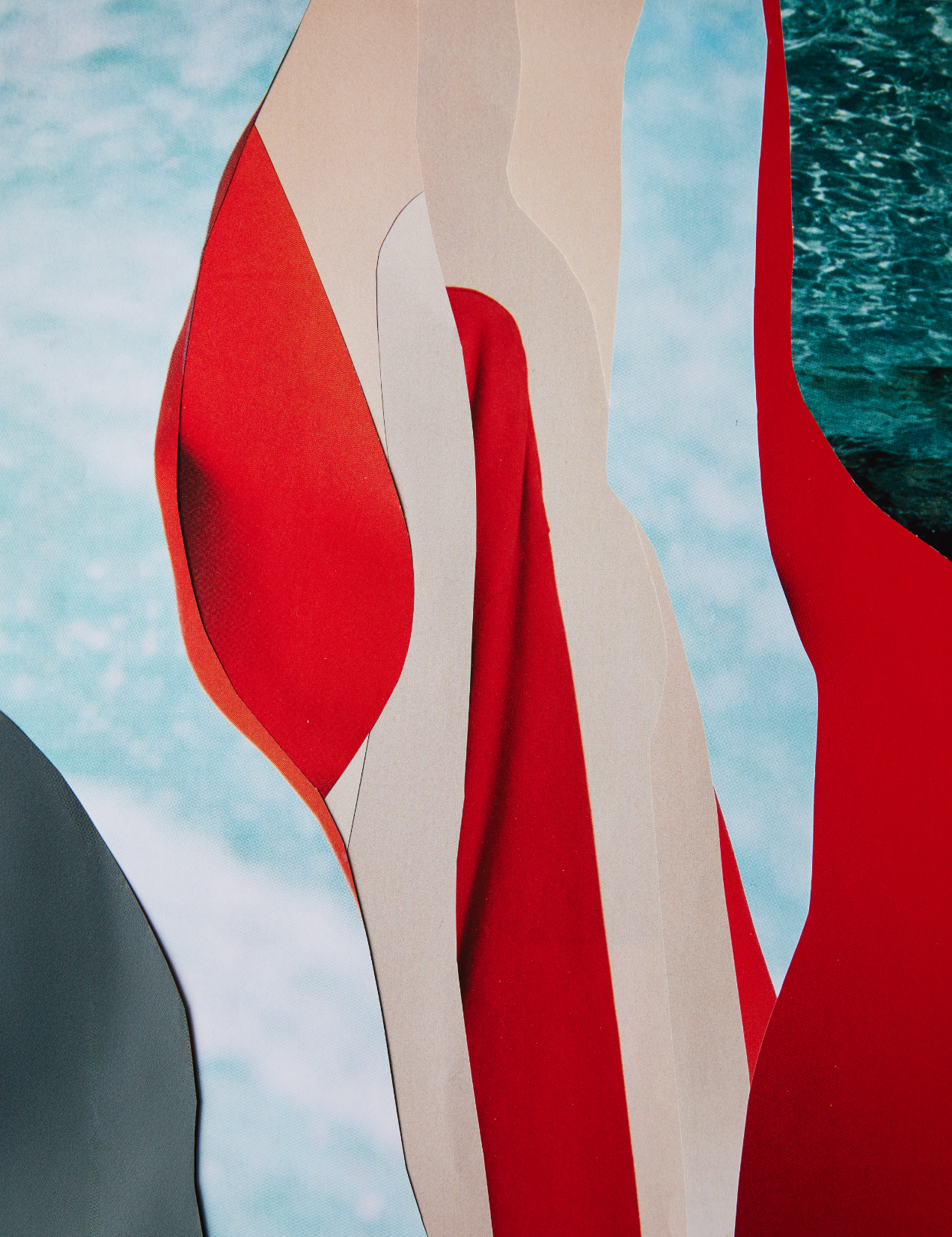 Collage 'Aqua'