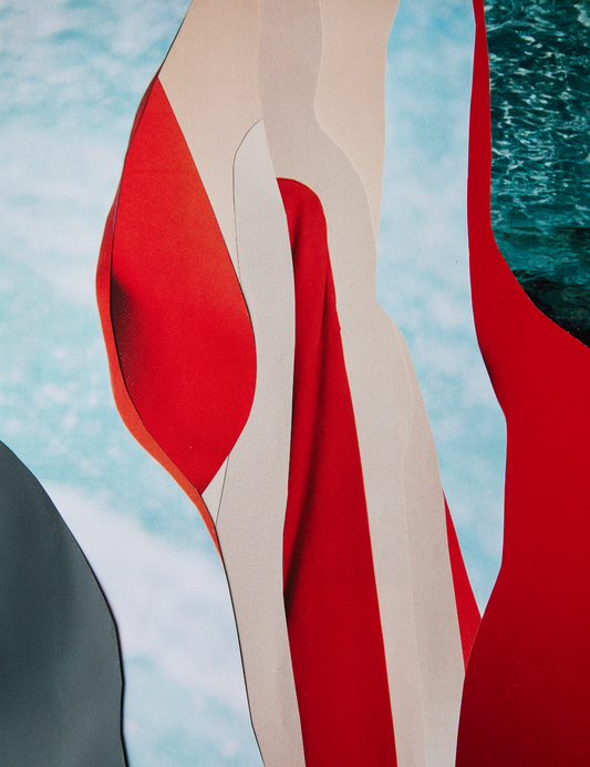 Collage 'Aqua'